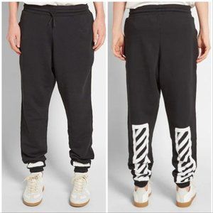 Off-White Black and White Sweatpants